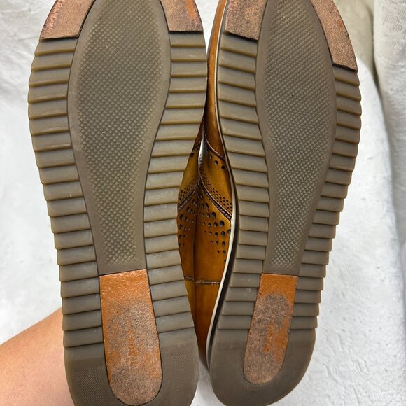 Magnanni Brown Cristian Dress Sneakers Leather Made in Spain Style 15745 main image 5